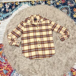 Pendleton flannel button down shirt size medium